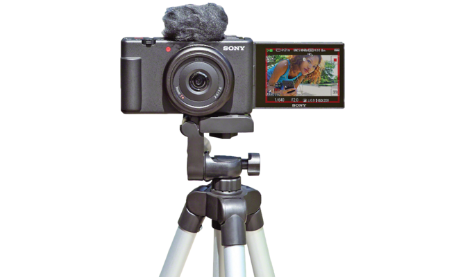 Sony ZV-1F is a compact camera for vloggers and content creators -   news