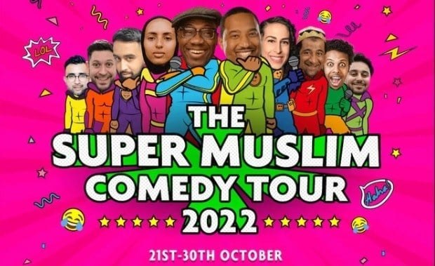 Britain's 'Super Muslim Comedy Tour' creates laughter for a good cause |  Arab News
