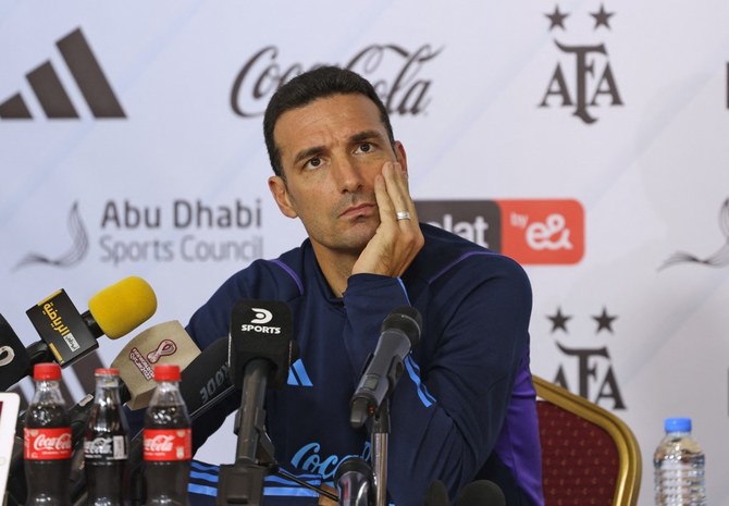 Argentina coach 'wary' of Saudi Arabia threat in World Cup opener | Arab  News