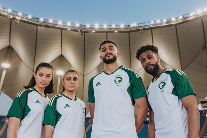 Adidas launches all-new Saudi Arabian Football Federation home, jerseys | Arab News