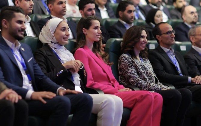 Future queen of Jordan Rajwa Khalid Al-Saif shows off high street