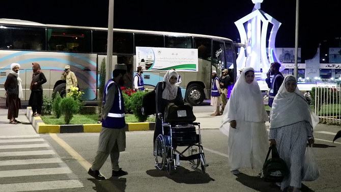First Afghan pilgrims depart from Kabul for this year's Hajj | Arab News