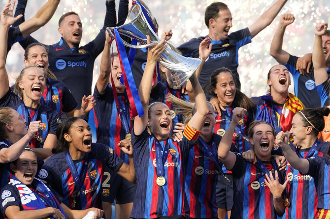 Barcelona win Women's Champions League with stunning comeback against  Wolfsburg