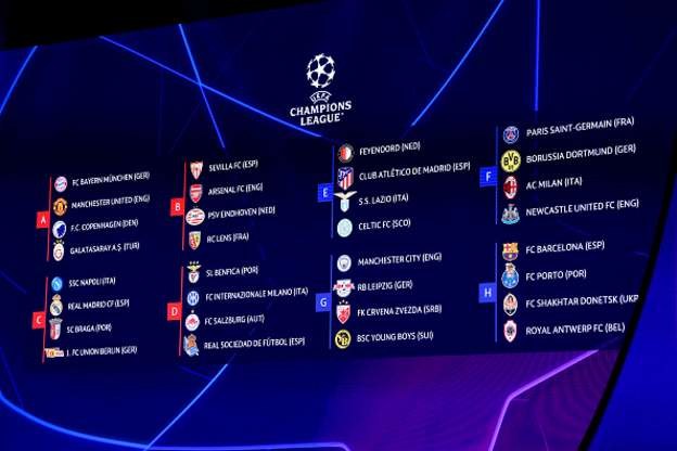 Grupo F: veja como chegam PSG, Borussia Dortmund, Milan e Newcastle na  Champions