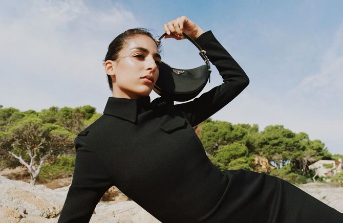 Model Nora Attal stars in Prada's Fall/Winter campaign