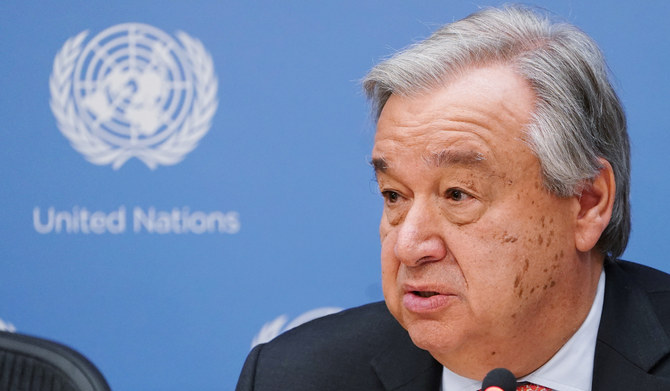 UN chief praises Egypt's efforts to provide aid to Gaza Strip