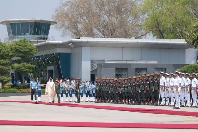 Dubai crown prince makes first official visit to India Dubai crown prince makes first official visit to India