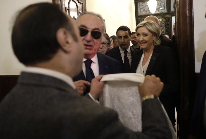 French far-right’s Le Pen refuses to wear headscarf to meet Lebanon’s Grand Mufti
