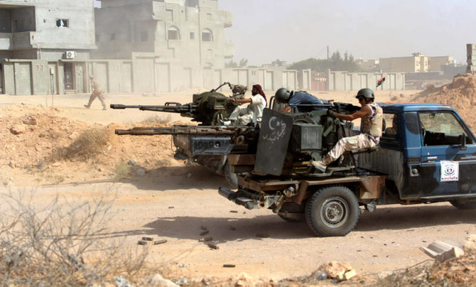 Libyan forces take losses in battle for Sirte