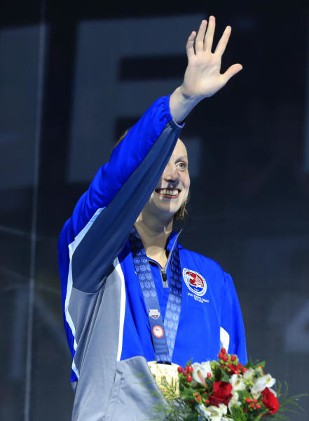 Ledecky blazes path to Rio with 400m free victory