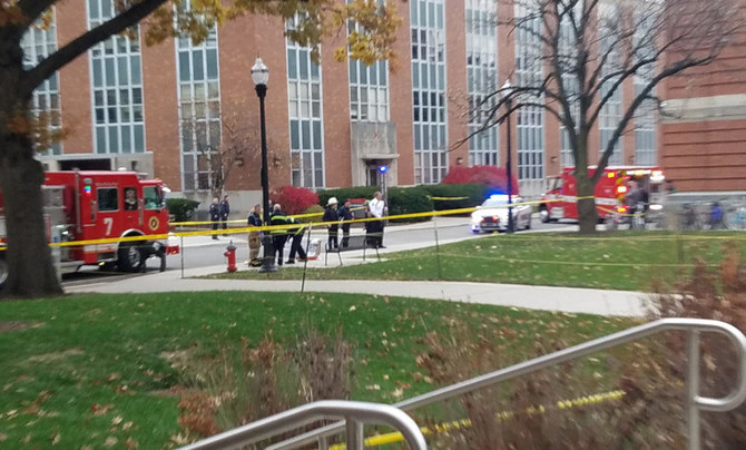 8 injured in US campus shooting