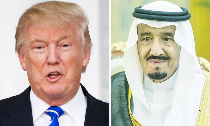 King Salman, Trump begin consultations on fighting terror, Syria safe zone
