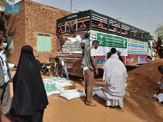 KSRelief distributed food baskets in Pakistan, Sudan and Lebanon