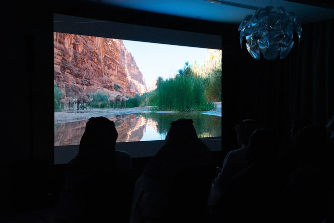 The makers of a documentary on Saudi wildlife were honored at a special screening of the film “Horizon.”