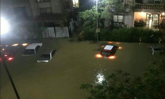 Egypt hit by a deluge of rain, making rivers out of roads