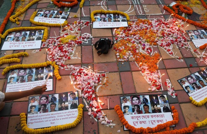 Slain Afghan journalists remembered on World Press Freedom Day