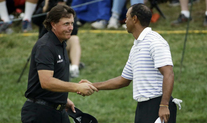 Phil Mickelson lauds ‘remarkable’ Tiger Woods ahead of Players Championship showdown