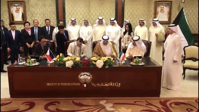 Philippines and Kuwait sign deal on domestic workers 