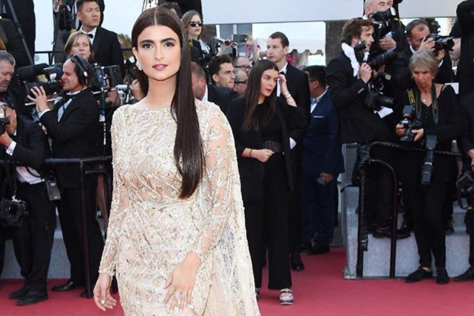 Ola Al-Fares walks the Cannes red carpet like a queen in gown by Zuhair Murad