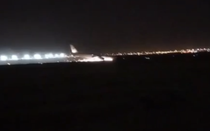 Saudia Airbus A330-200 makes emergency landing at Jeddah airport