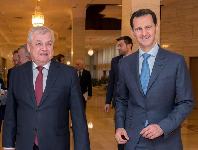 Assad meets Russia envoy, hails ‘partners in victories’