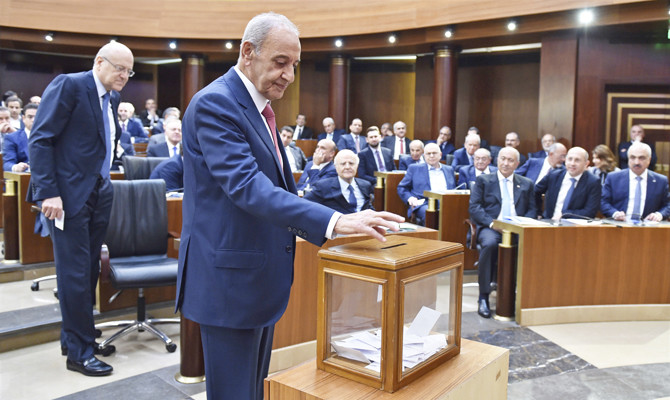 Longtime Lebanese Parliament Speaker Berri re-elected to post