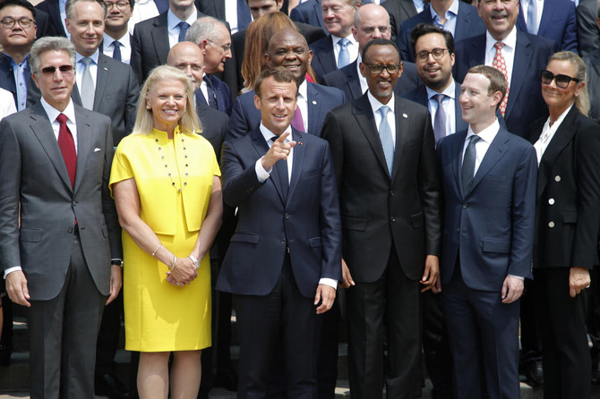 ‘There is no free lunch’, Macron tells tech giant CEOs