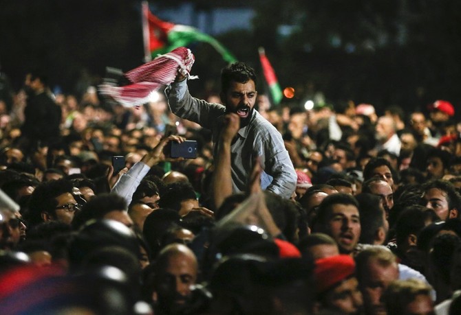Jordan’s protesters are young and wary of their cause being hijacked