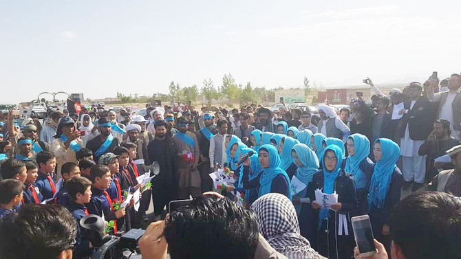 Frustrated Afghans in a long march for peace