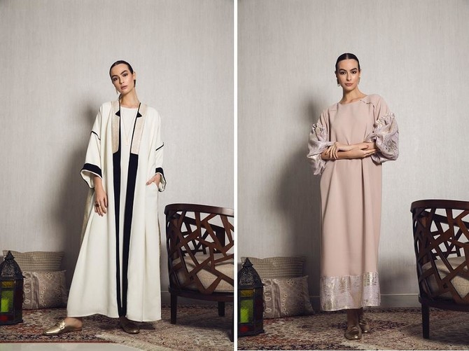 Mounay gives the kaftan a contemporary update