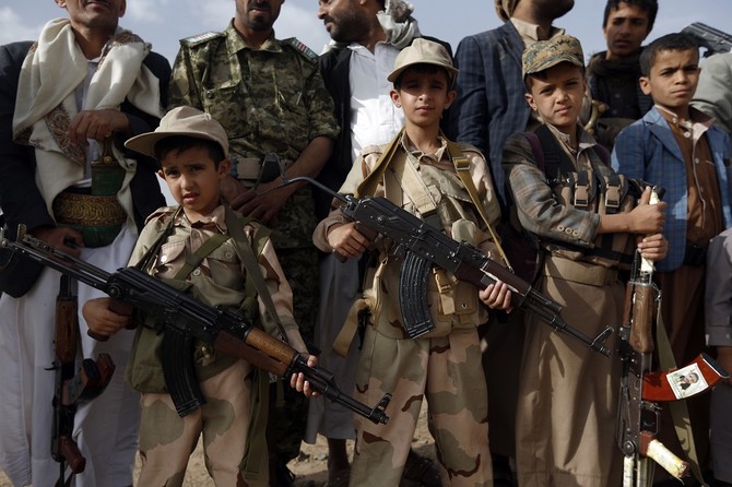 Yemen minister: 20,000 children have been recruited by Houthi militia