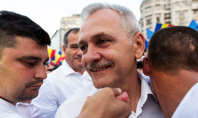 Romania’s most powerful politician convicted of misconduct