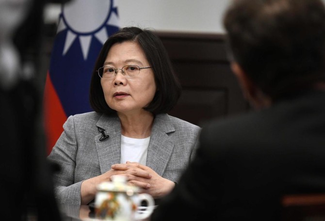 Taiwan’s Tsai urges world to stand up to China