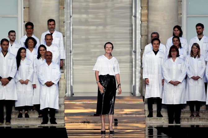 Givenchy homage on first day of Paris haute couture shows
