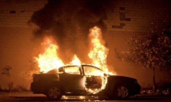 Two arrested over arson attack on Saudi woman’s car