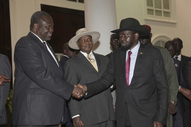 South Sudan’s warring leaders meet to discuss peace accord