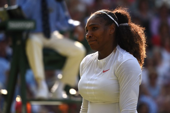 Serena Williams vows to bounce back after shock Wimbledon final defeat to Angelique Kerber