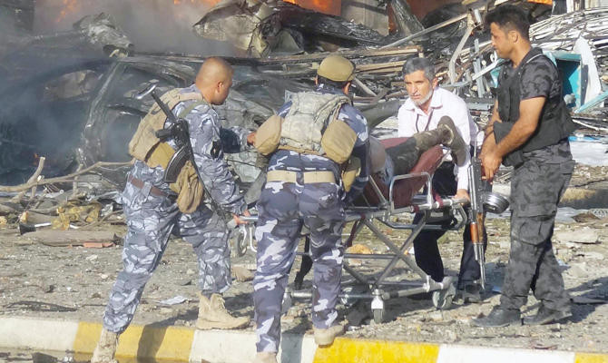 Bombs wound 11 people in Iraqi city of Kirkuk