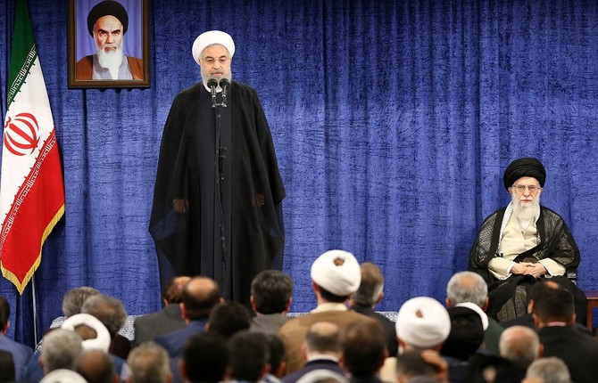 Iran leader backs suggestion to block Gulf oil exports if own sales stopped