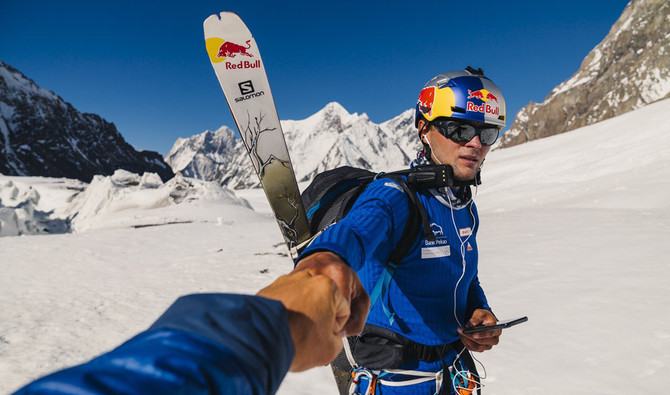 Polish daredevil skies down K2 mountain in world first