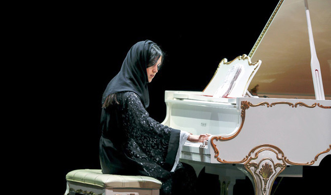 ‘Our time to shine’: Saudi piano prodigy plays a song of her own