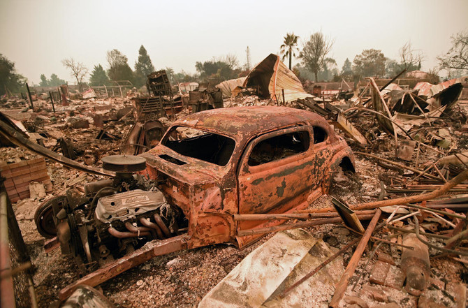 Northern California wildfire raging into its fourth day