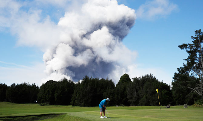 Hector vs. Kilauea: Hurricane on track to skirt past Hawaii’s erupting volcano