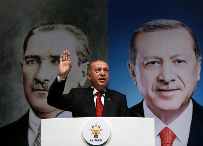 Turkish lira plunges as Erdogan blames crash on ‘political plot’ against Ankara