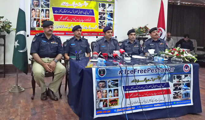 Peshawar police launch campaign against crystal meth
