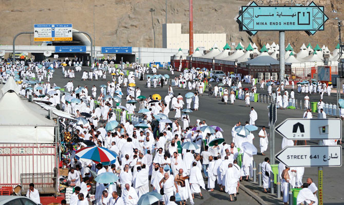 Smooth movement of pilgrims from Makkah to Mina