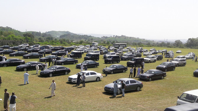 Pakistan auctions 102 luxury vehicles of Prime Minister House under austerity drive
