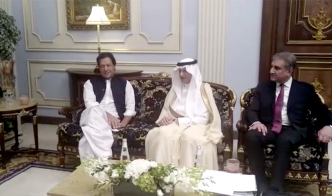 Imran Khan meets OIC Secretary General in KSA