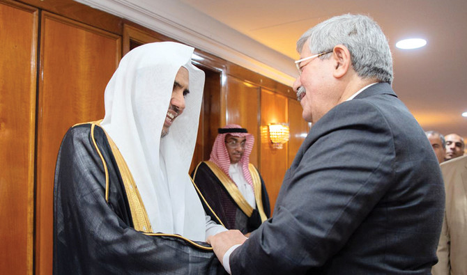 Muslim World League chief discusses cooperation with Algerian leaders
