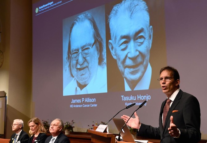 American, Japanese win Nobel for lifesaving cancer research
